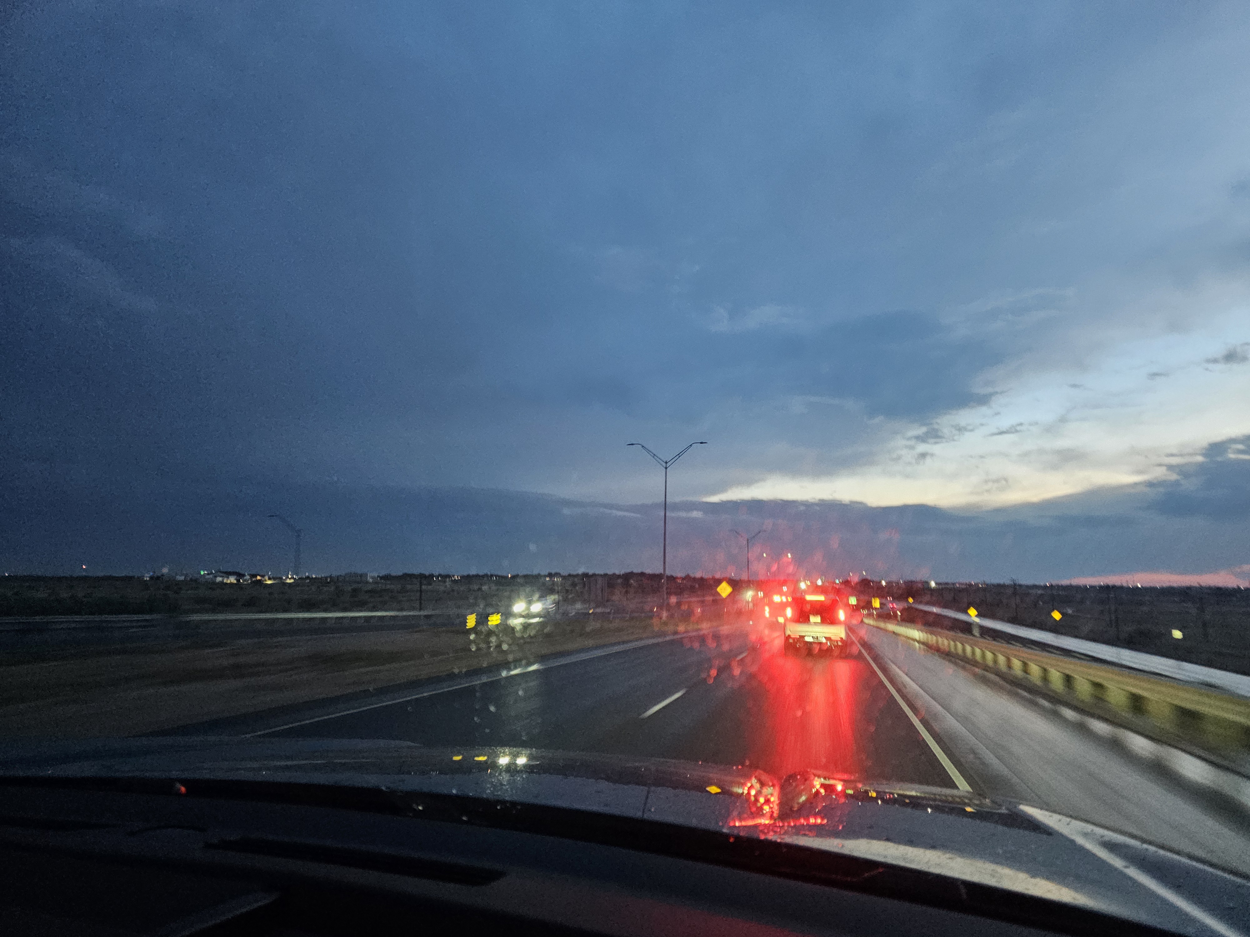 After the storm on the I-20, TX